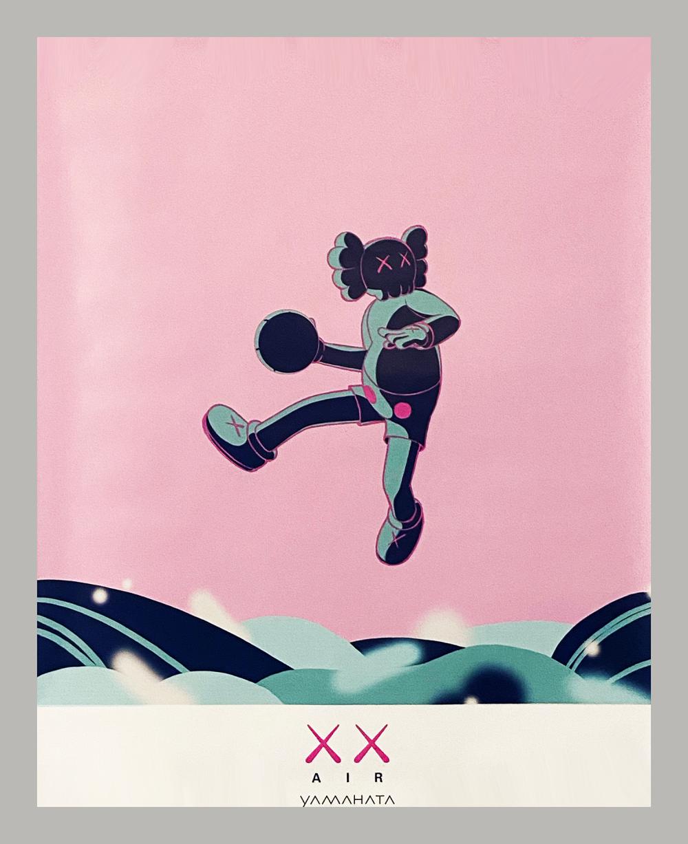 Sold Price: KAWS (after) 'KAWS x Jordan x Yamahata' Lithograph Poster 0120 11:00 AM PDT