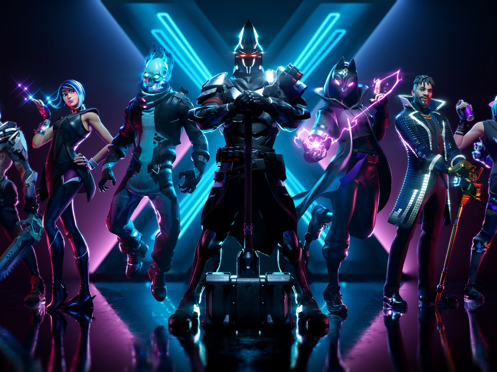 Fortnite Wallpaper, Epic Games, 2019, Season X • Wallpaper For You