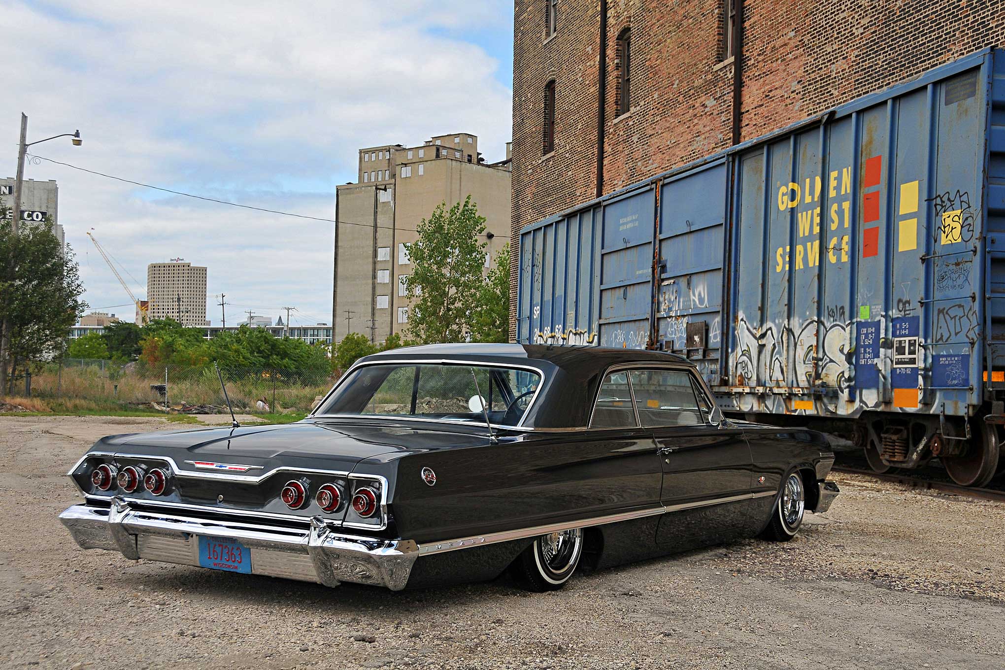 Chevrolet Impala SS lowrider vehicle auto automobile car custom wallpaperx1360