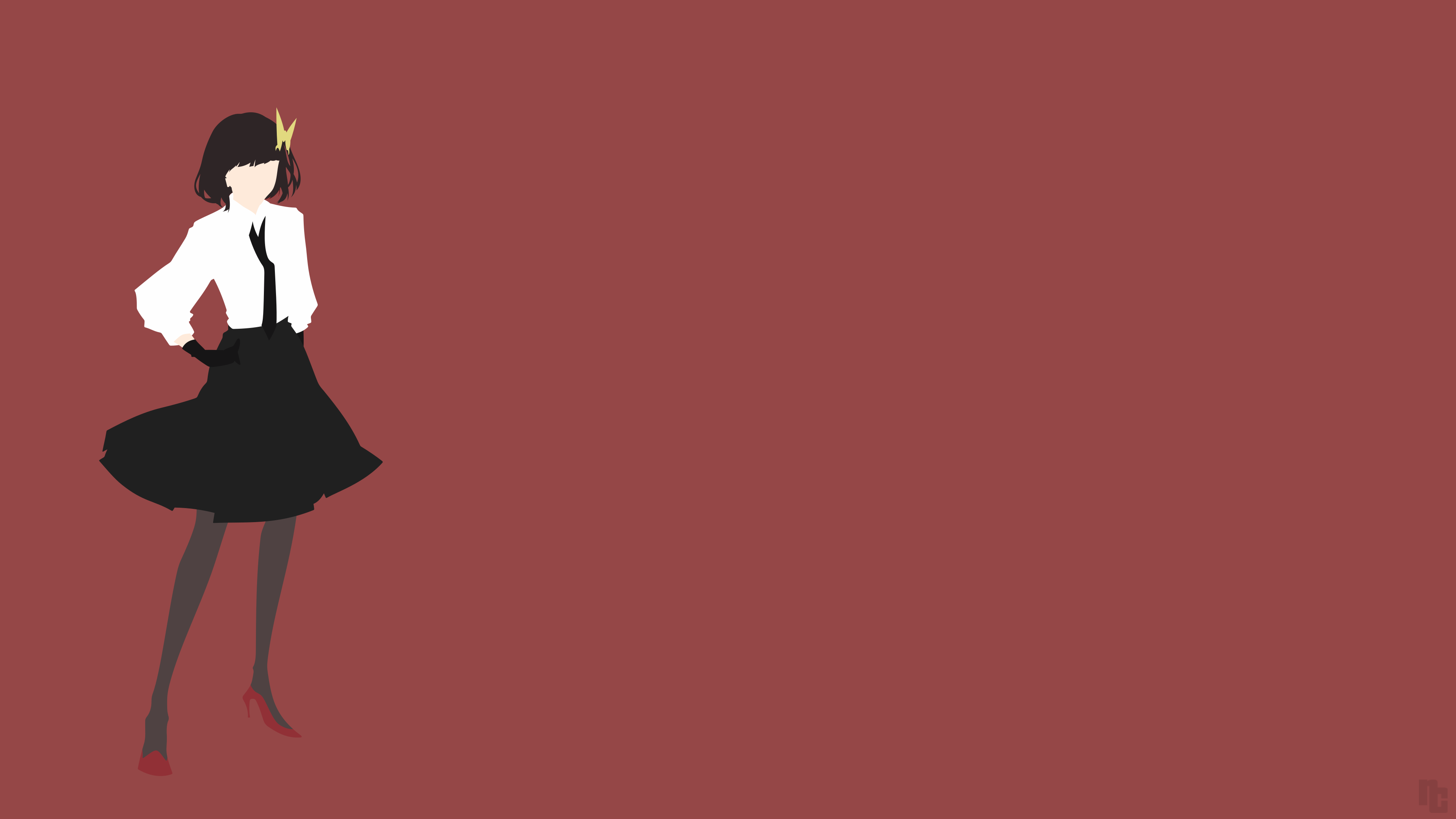 Bungou Stray Dogs Yosano Minimalist Wallpaper