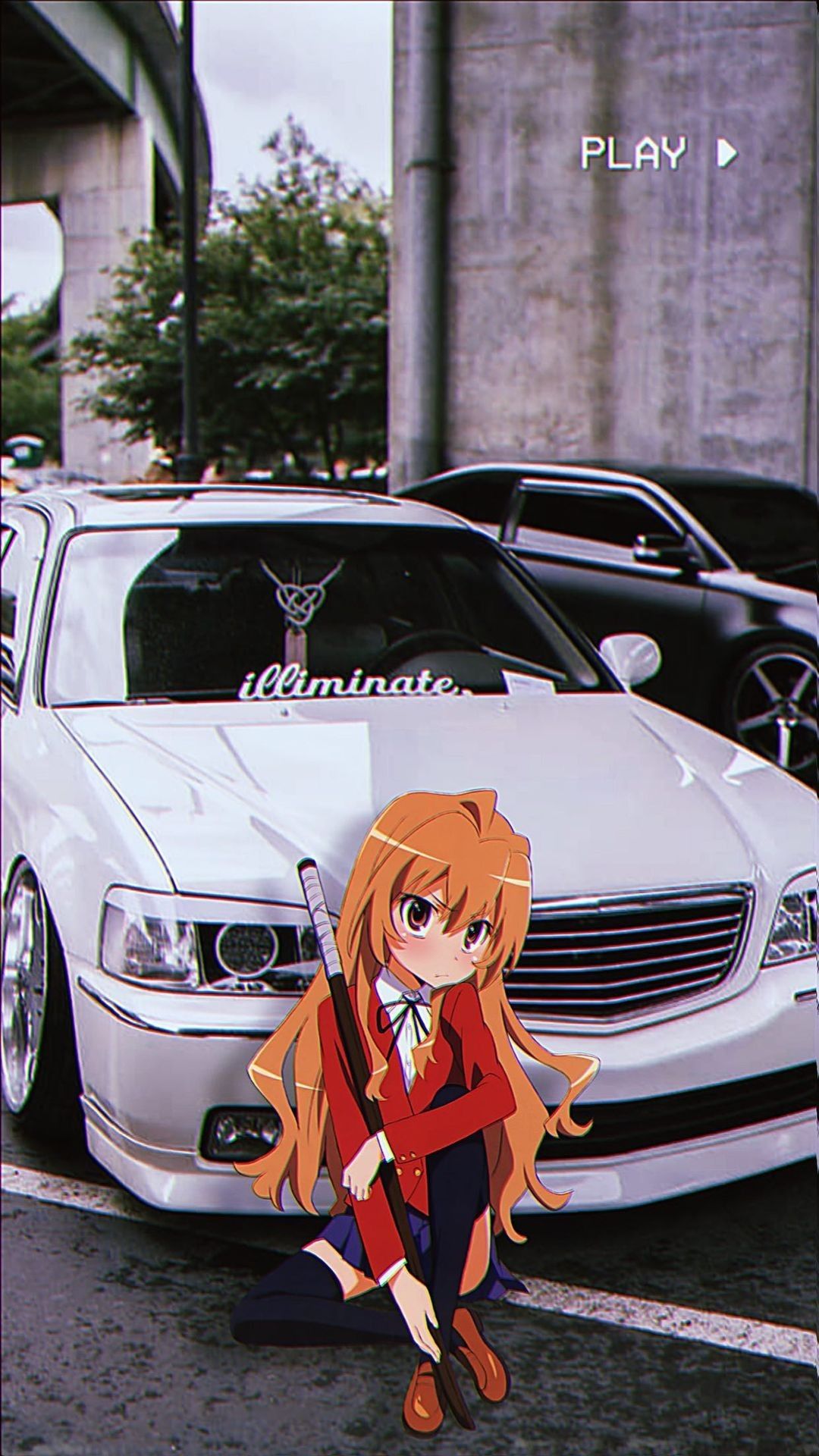 Anime Car Wallpaper iPhone