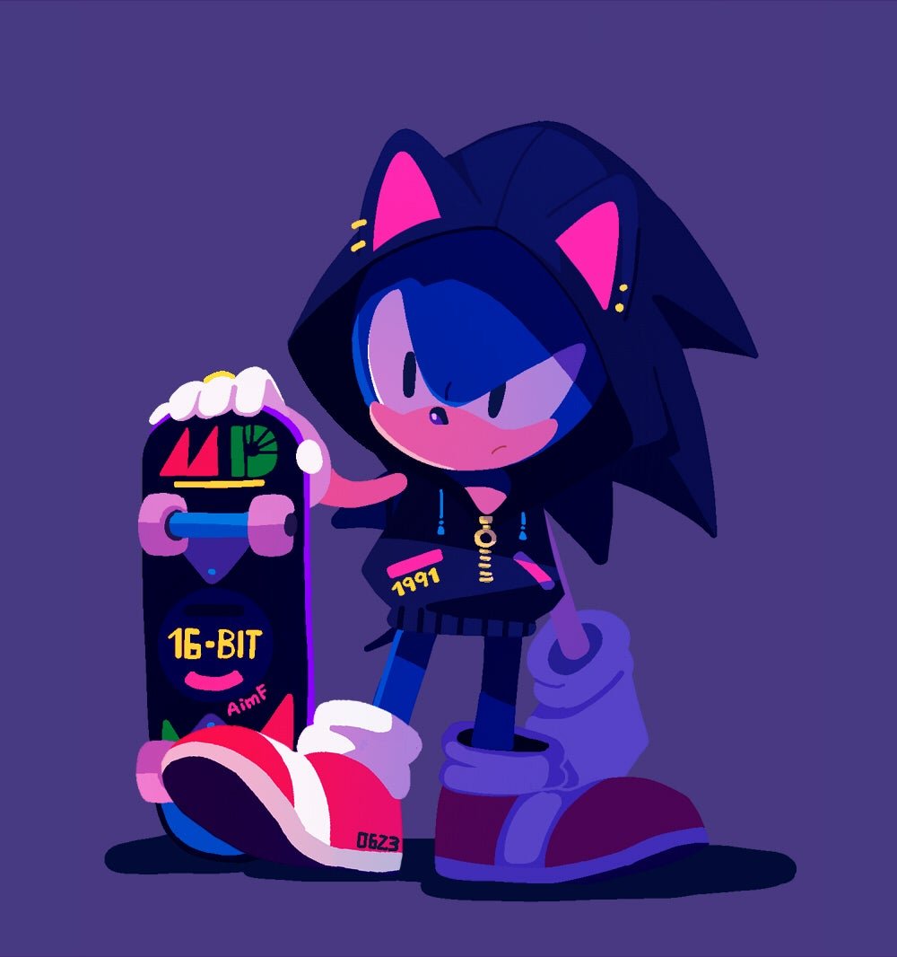 Official art majin sonic is in official Sega art : r/SonicTheHedgehog