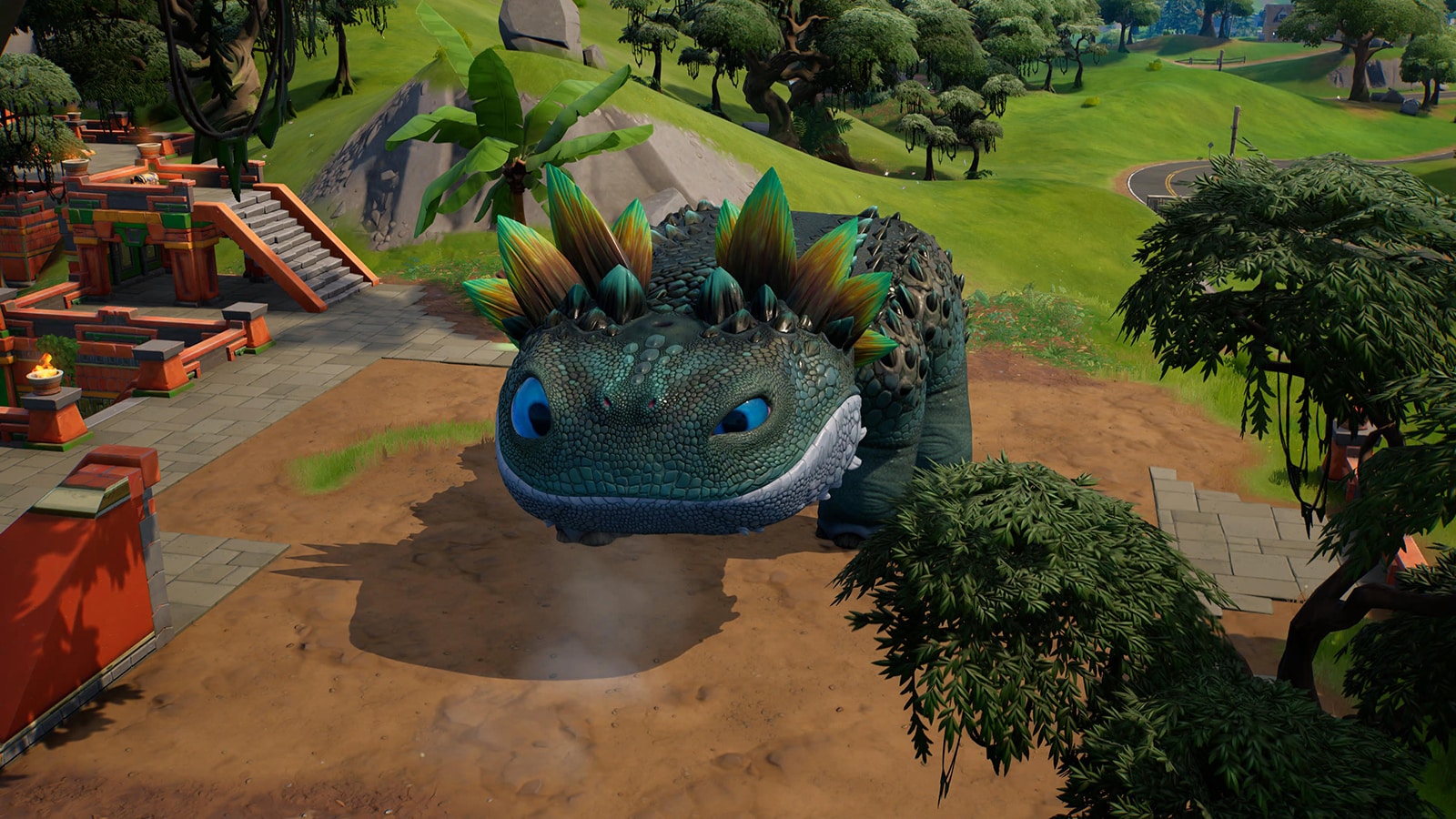Fortnite fans are obsessed with Klombo dinosaurs after Tilted Towers update