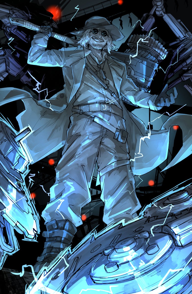 Sick Heisenberg fan art from Resident Evil Village