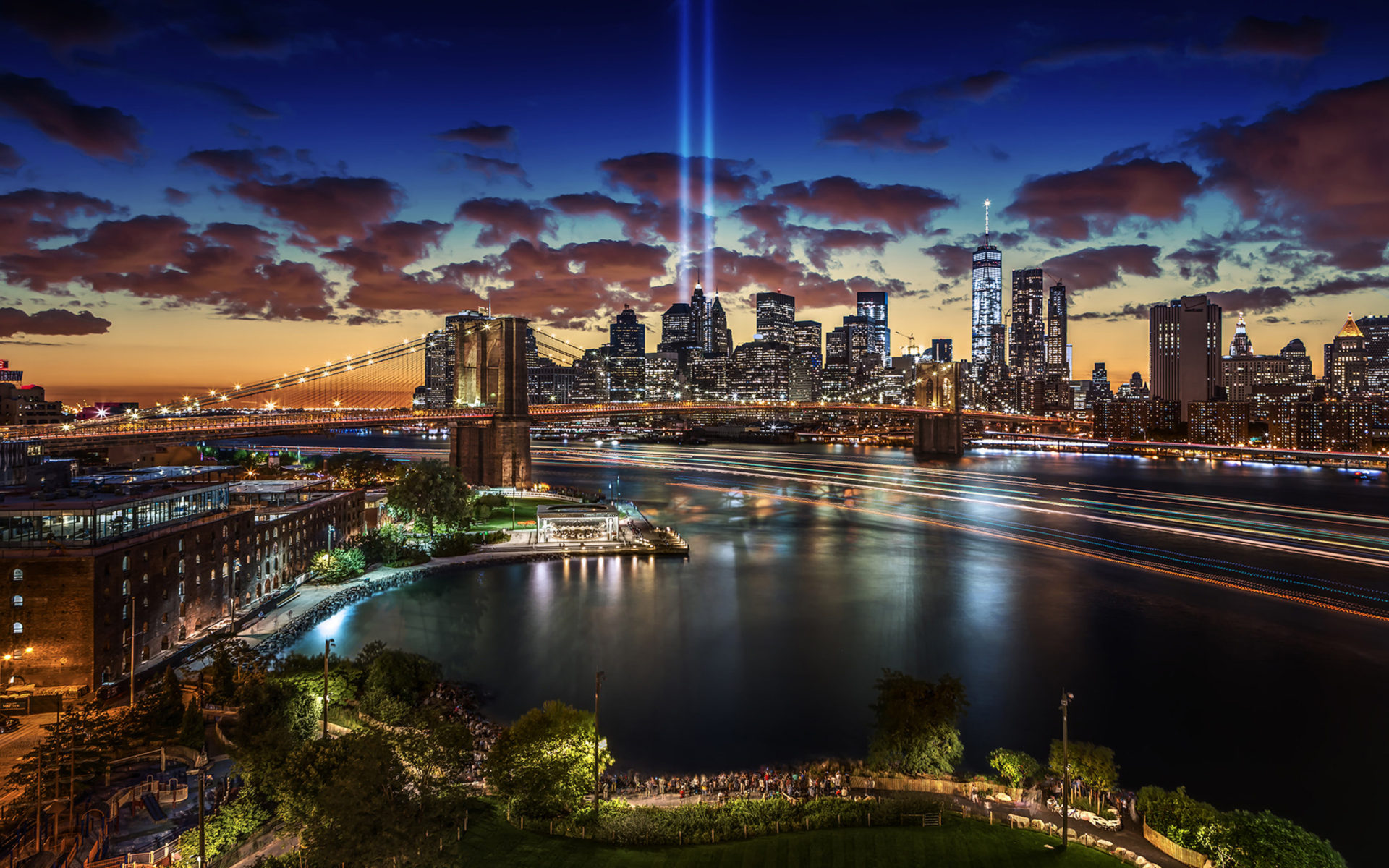 Manhattan Bridge New York United States HD Desktop Wallpaper For Tablets And Mobile Phones 3840x2400, Wallpaper13.com