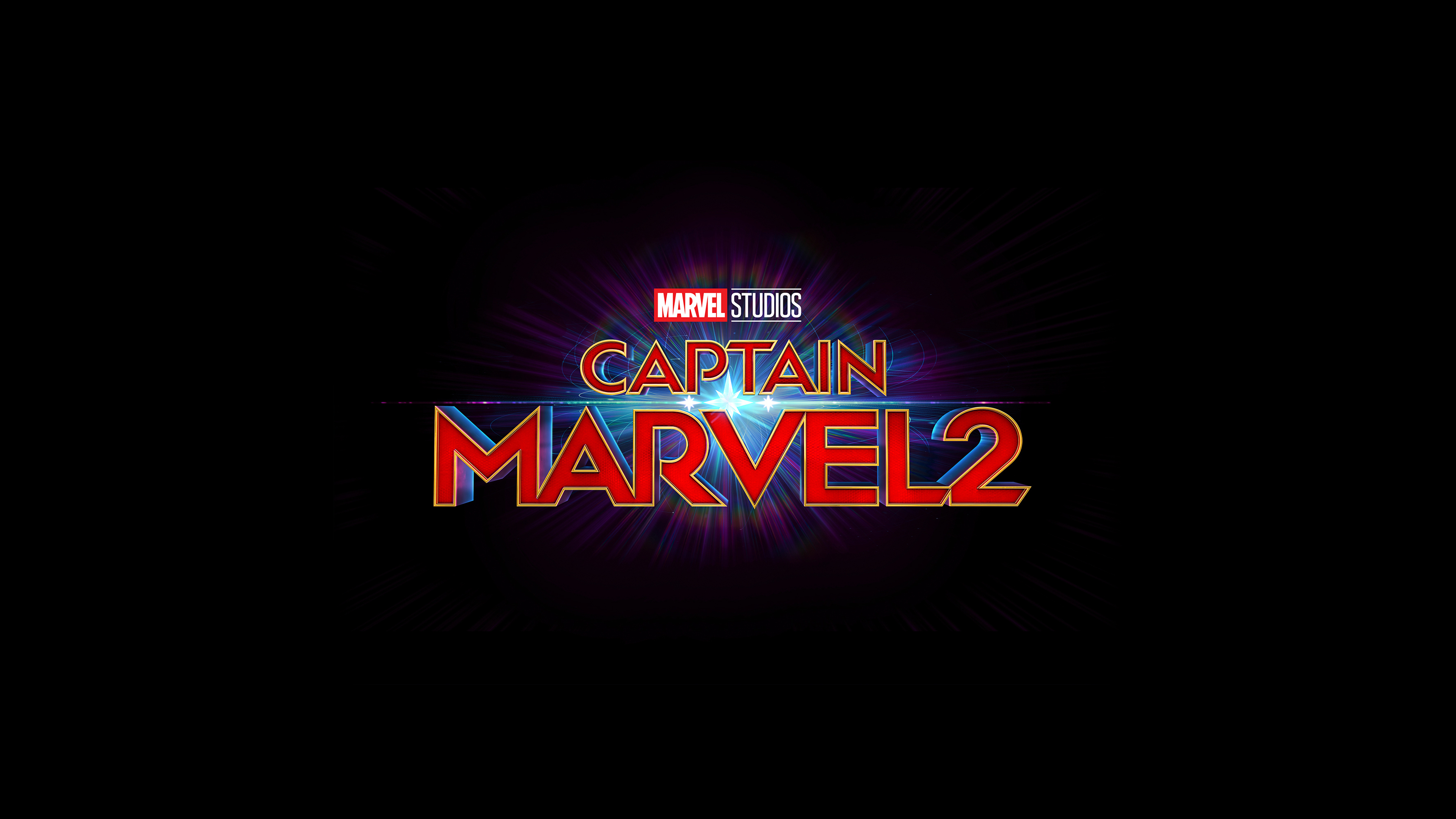 The Marvels Wallpaper 4K, Captain Marvel 2022 Movies, Black background, Movies