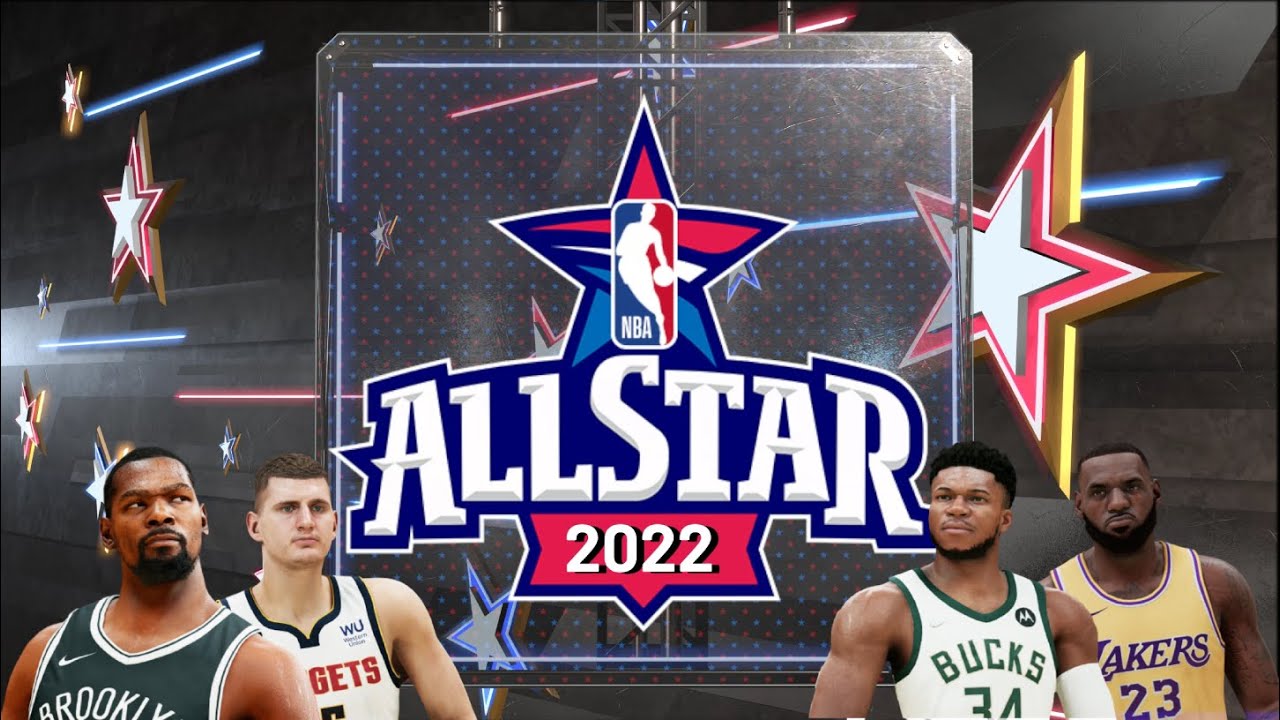 NBA 2022 ALL STAR GAME SHOWCASE NBA ALL STAR GAME. NBA 2K22 SIMULATION