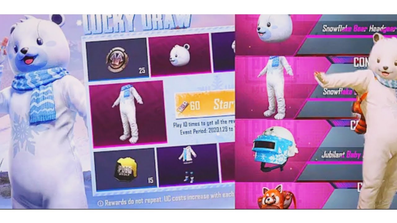 SNOWFLAKE BEAR SET ❄️