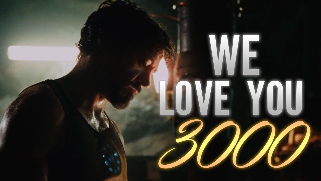 Tony stark. I LOVE YOU 3000(spoiler)Marvel Avenger End Game. Full HD Blue Ray