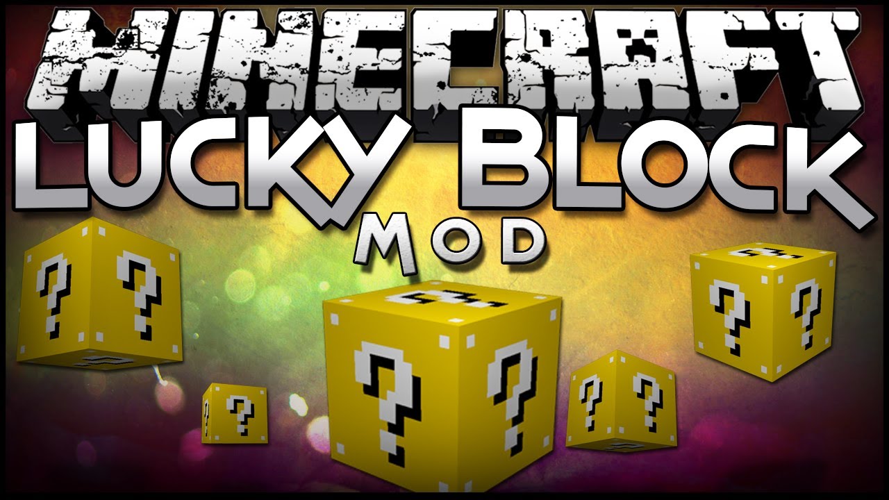 1.6.4] [Forge] Lucky Block items, spawns mobs, structures and more!. Minecraft mods, Minecraft Minecraft