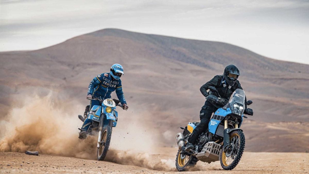 Yamaha Ténéré 700 Rally Edition revealed: Inspired by Yamaha XT600Z Dakar Rally bike. IAMABIKER Motorcycle!
