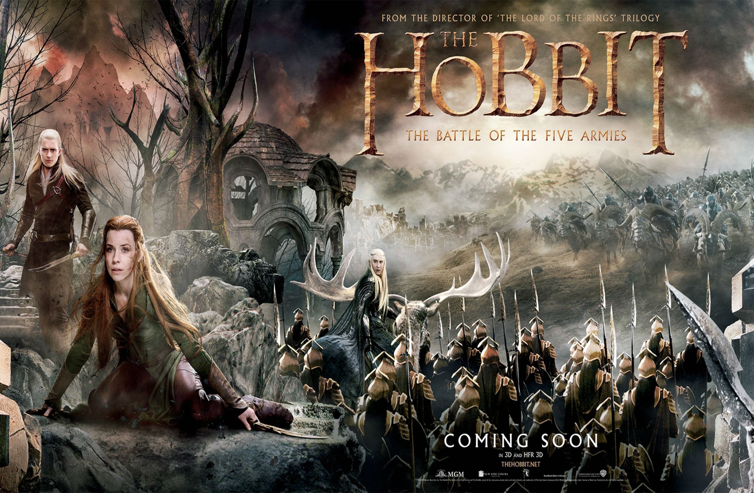 the hobbit the battle of the five armies wallpaper hd