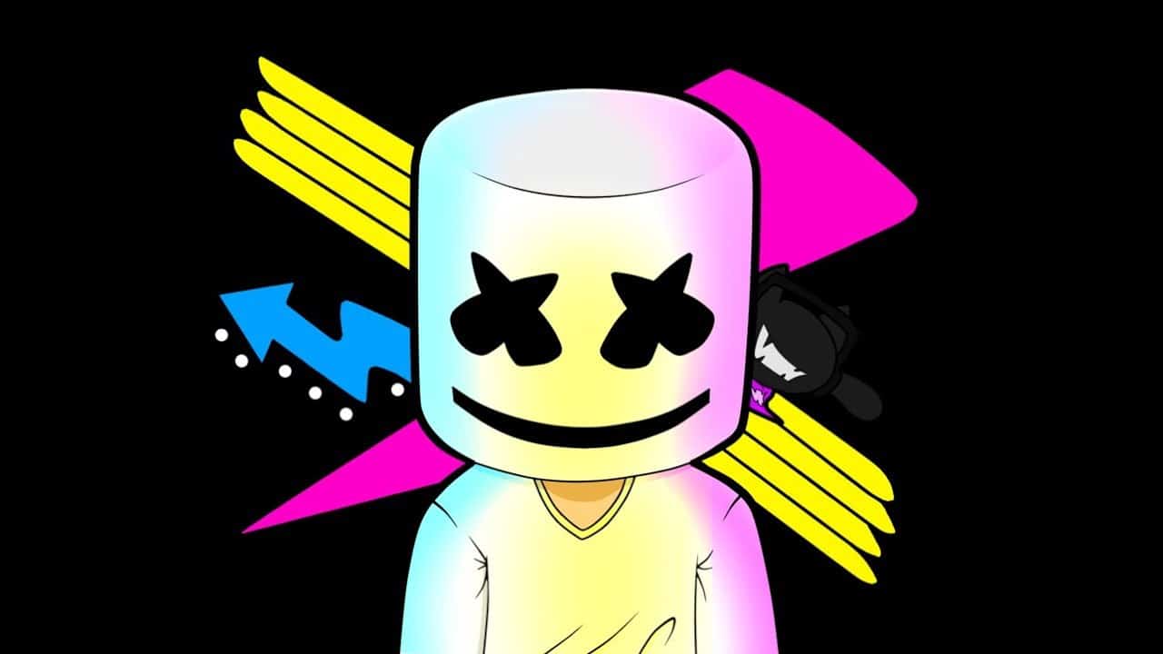 Marshmello Cartoon HD Best Wallpaper
