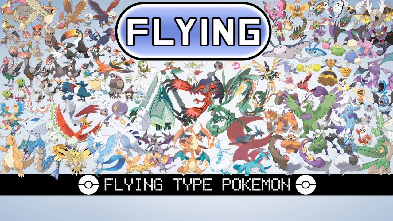 All Flying Type Pokémon