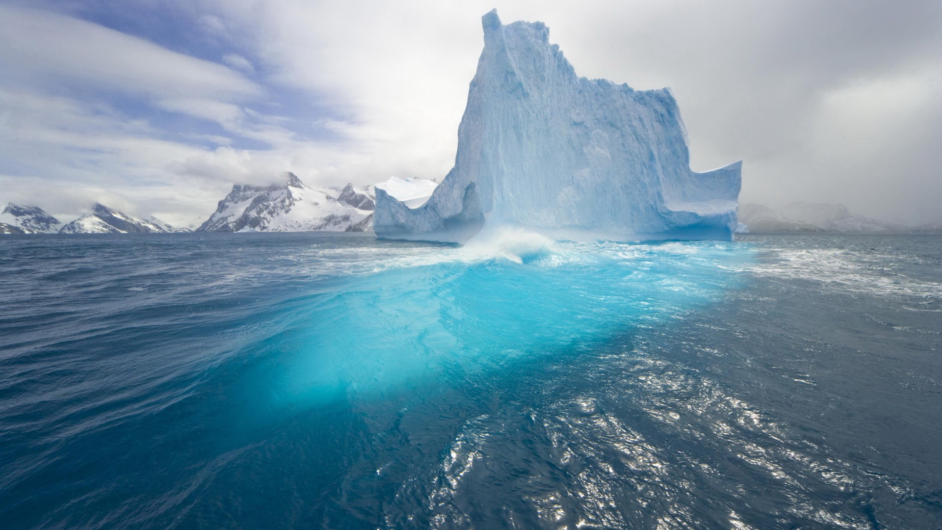 Ice Arctic Nature Cyan Sea Landscape Cold Iceberg