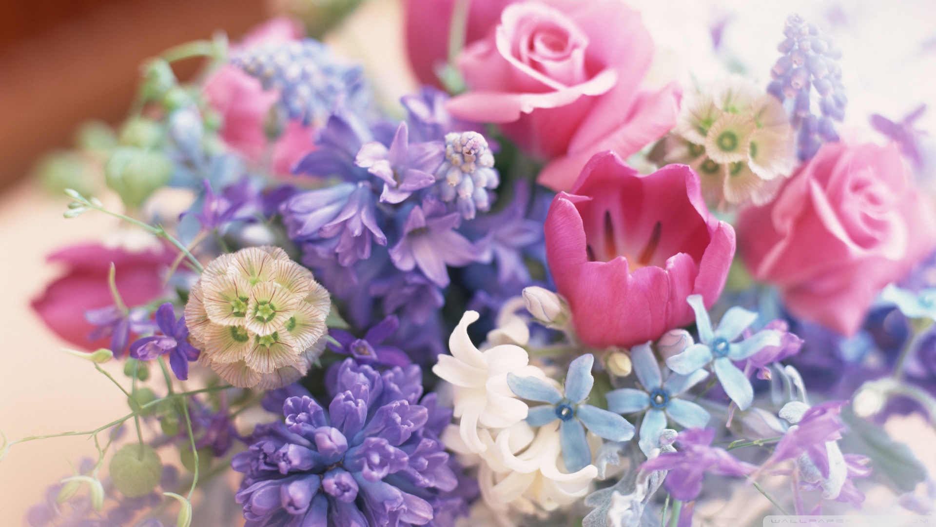 Flower Bouquet Free HD Wallpaper