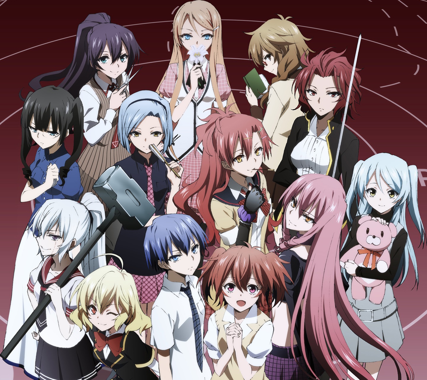 Riddle Story of Devil (Akuma no Riddle).Android wallpaper.1440×1280