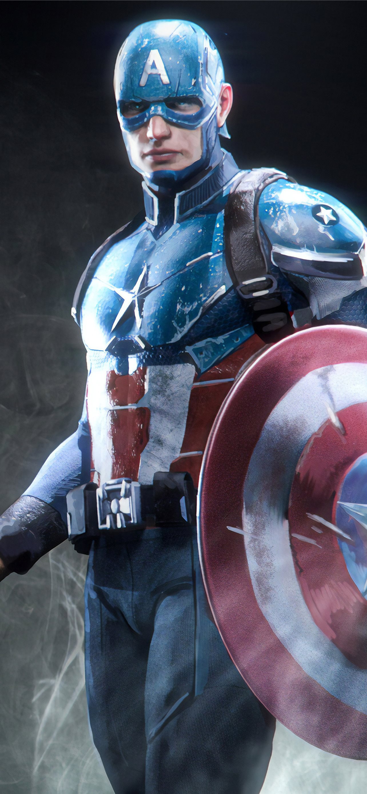 Captain America Marvel 4K phone HD Image B. iPhone Wallpaper Free Download