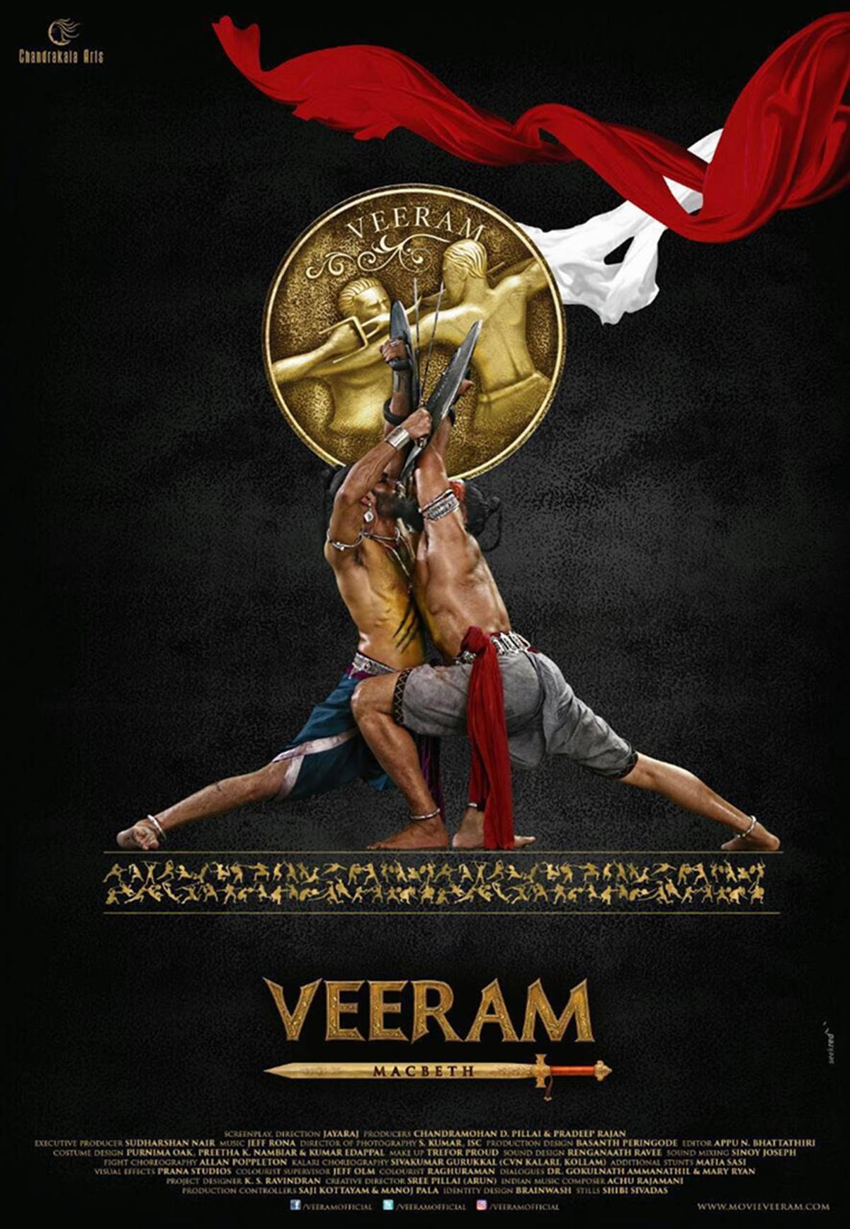 Veeram poster: Kunal Kapoor fights a duel, aces at Kalaripayattu. Entertainment News, The Indian Express