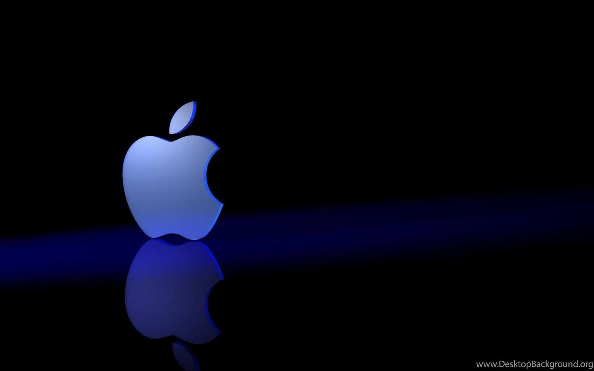 Apple Mac Brand Logo Neon Light Symbol Desktop Background