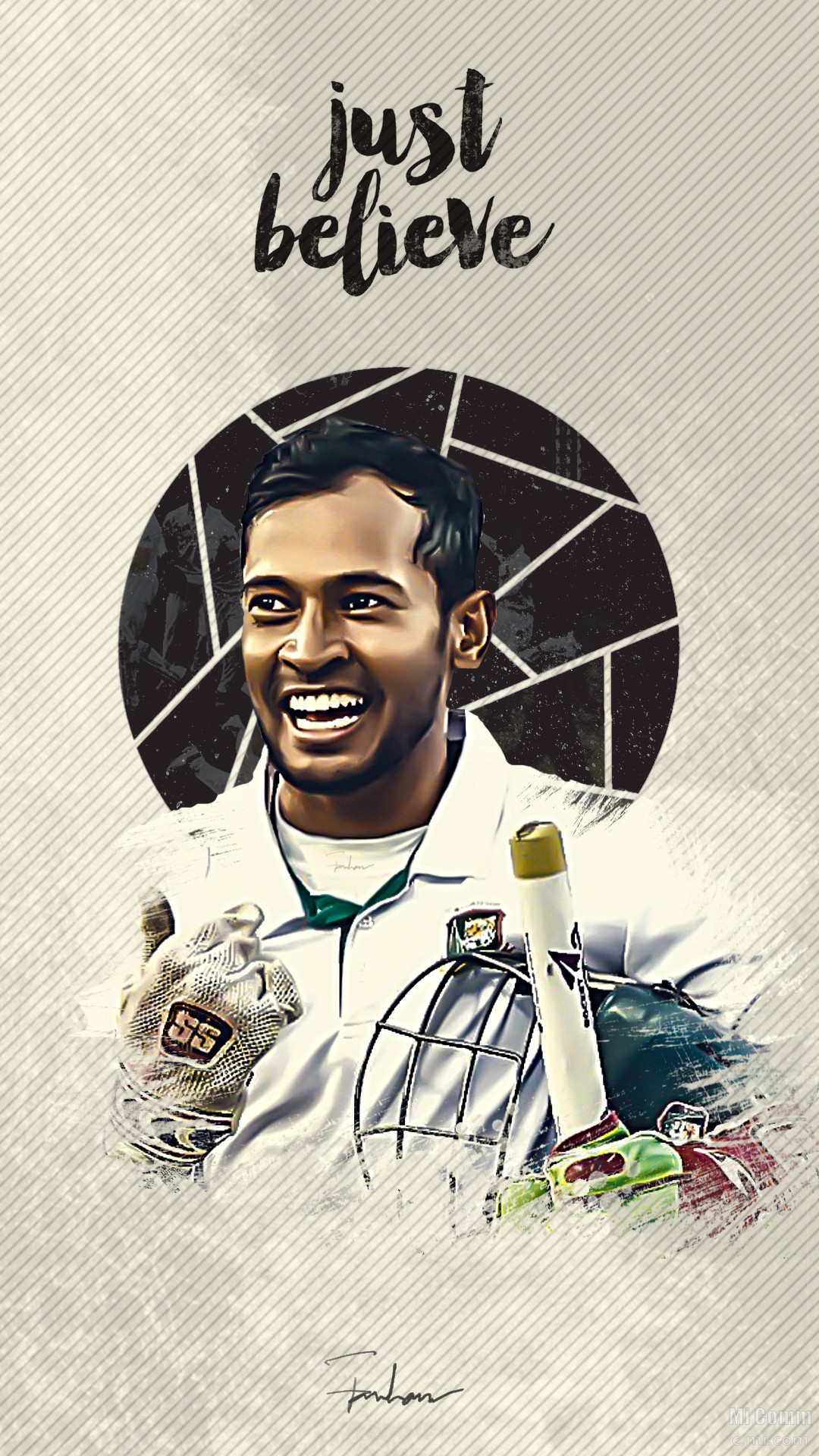 Some Crazy Wallpaper of Mushfiqur Rahim