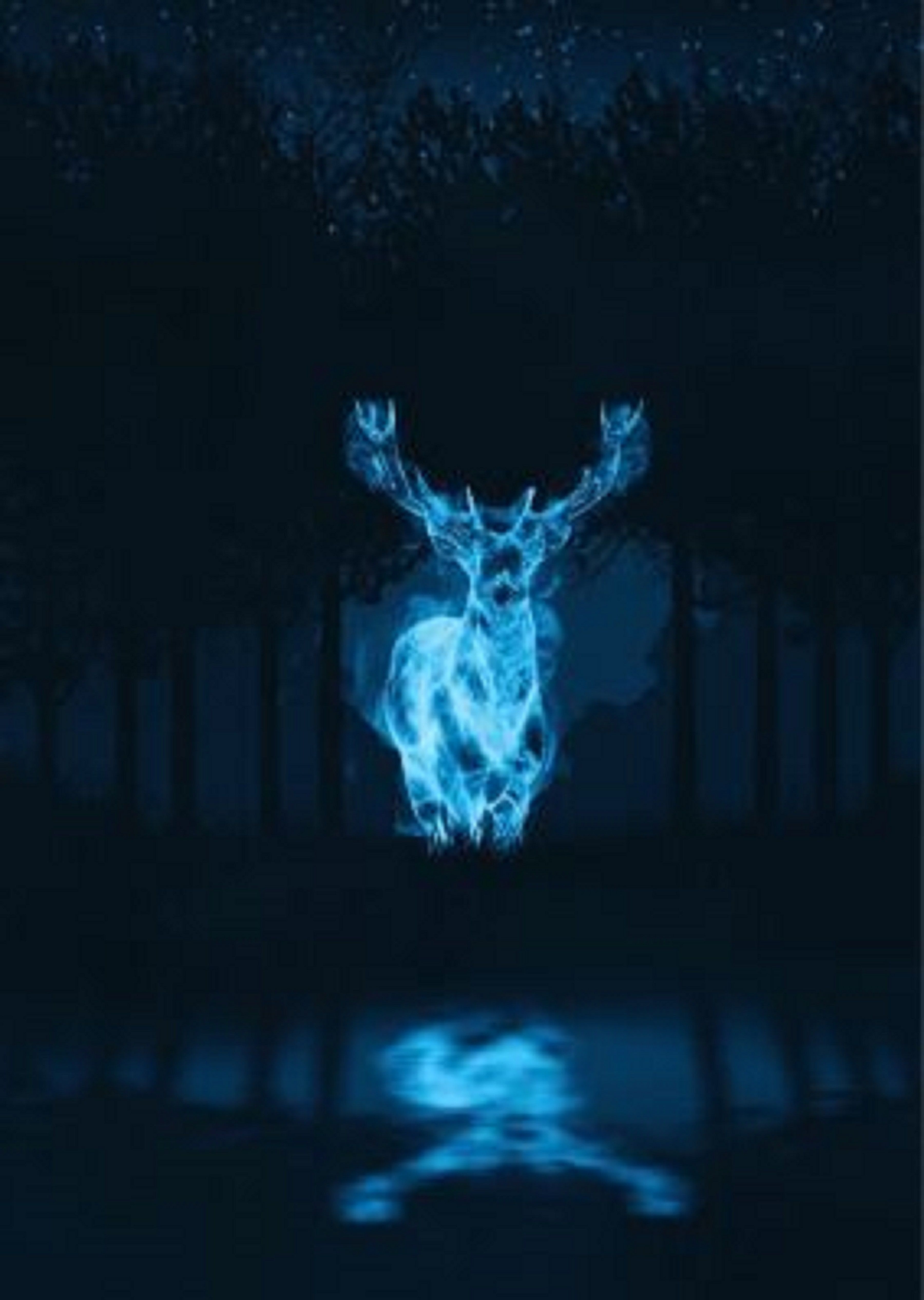 Stag Patronus. Harry potter painting, Harry potter patronus, Harry potter background