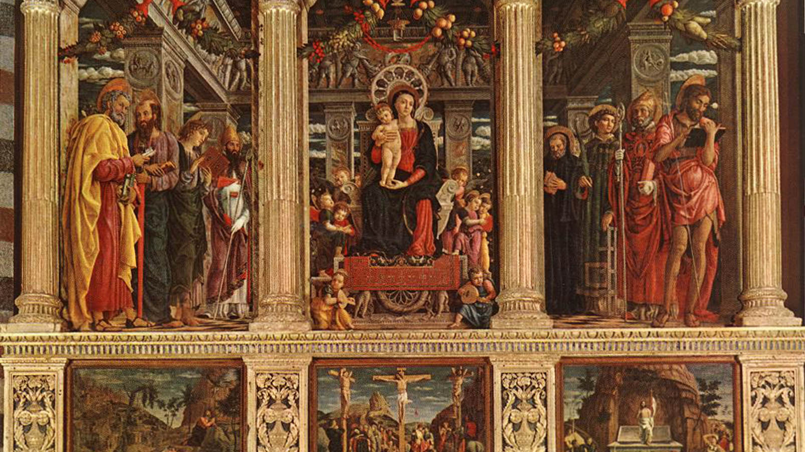 Free download Altarpiece Italian Renaissance Andrea Mantegna Art Wallpaper Picture [1606x1080] for your Desktop, Mobile & Tablet. Explore Painting Over Mobile Home Wallpaper. Benjamin Moore Wallpaper Canada, How to