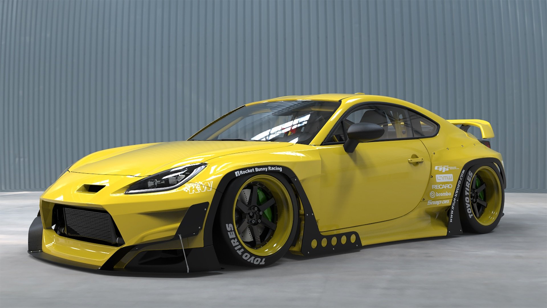The Toyota GR 86 Gets a Rocket Bunny Makeover