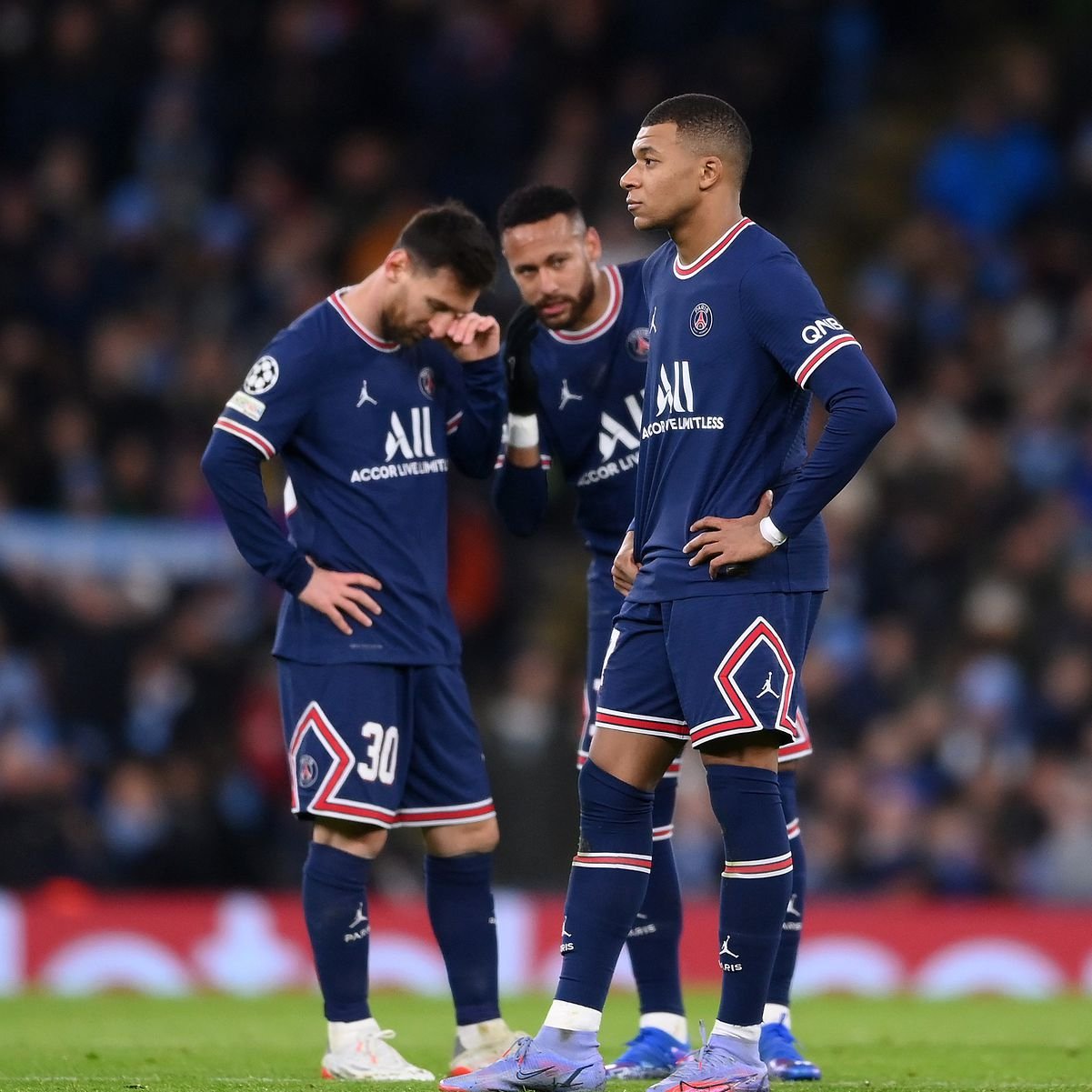 Messi, Neymar & Mbappe: PSG stars' lack of work rate exposed vs Man City