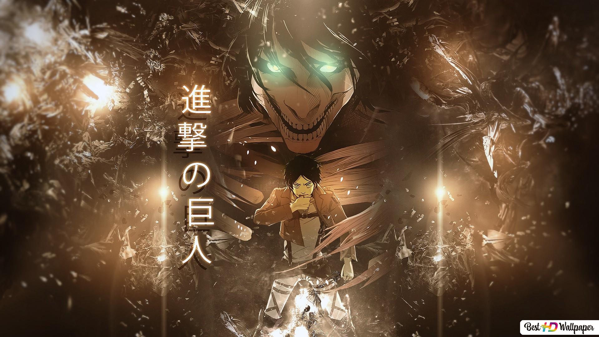 eren yeager 3 HD wallpaper download