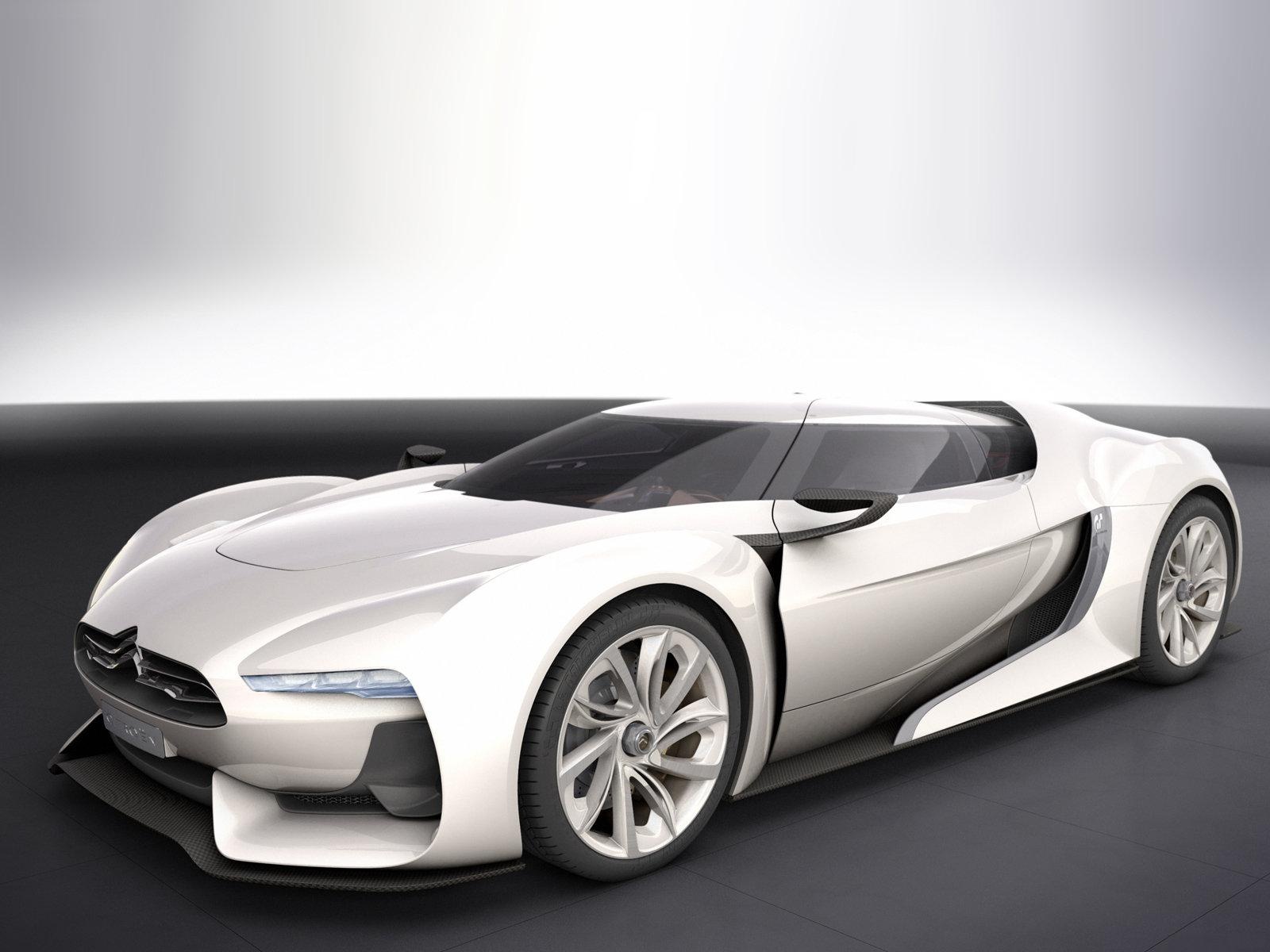 Citroen GT Concept White Wallpaper