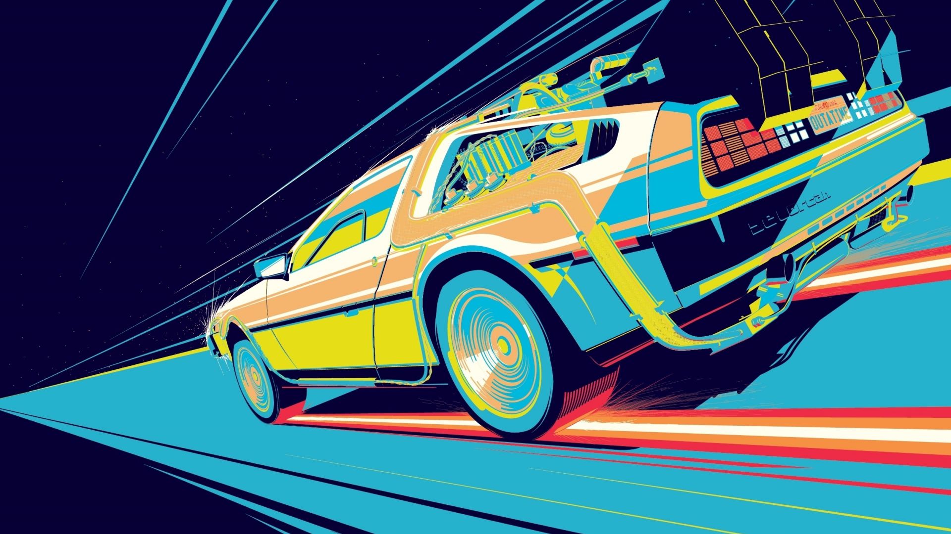 Back to the future HD wallpaper, HD image, background