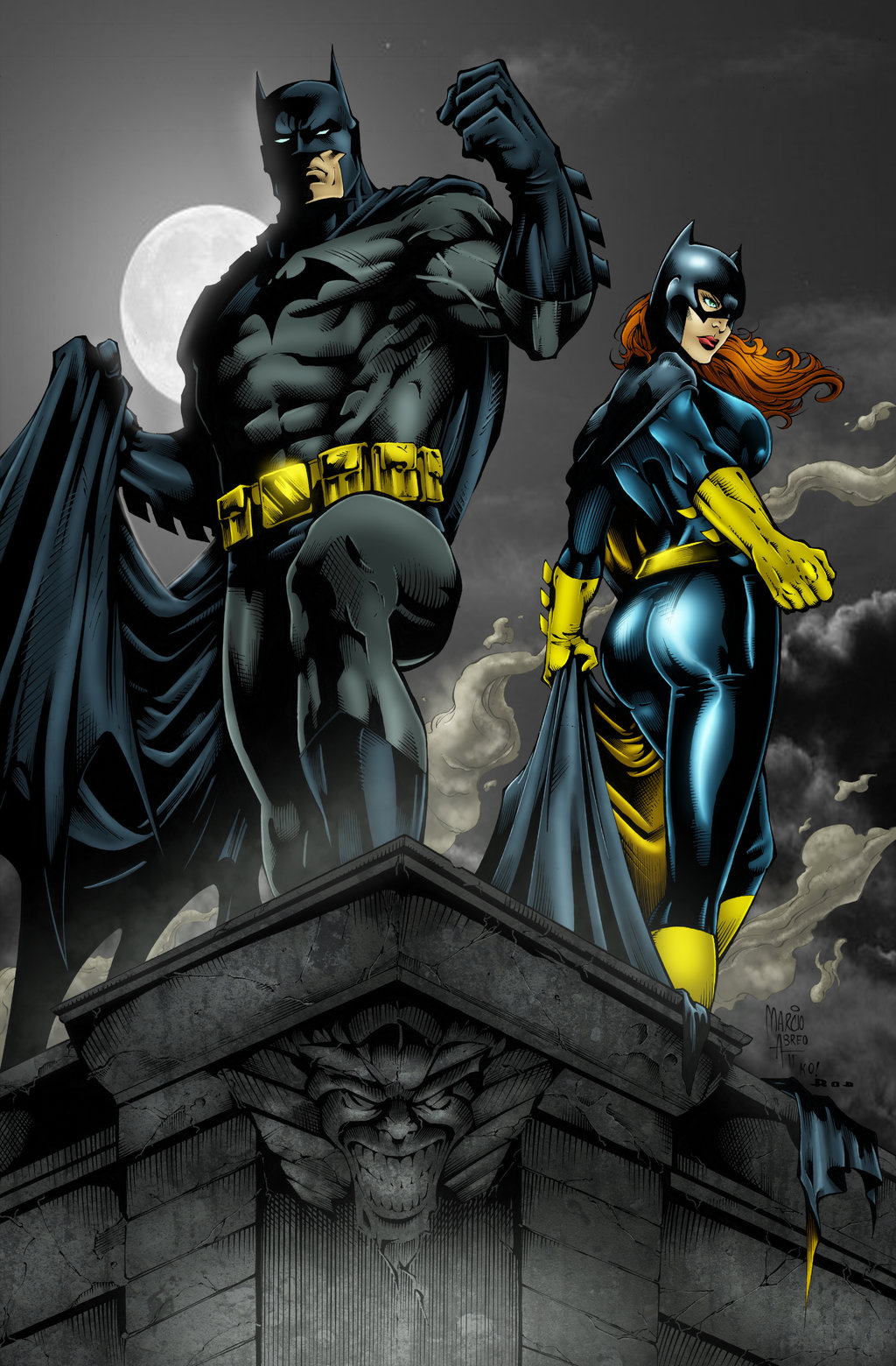 ArtStation - Unmasked: Alluring Batgirl