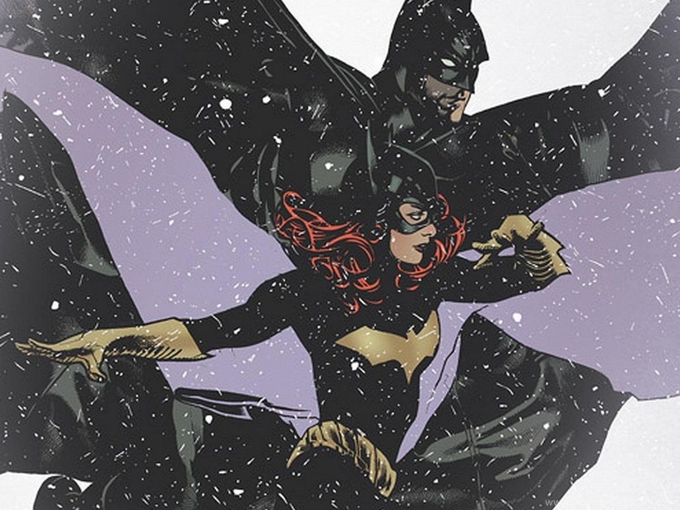 Batman Dc Comics Batgirl Wallpaper Desktop Background