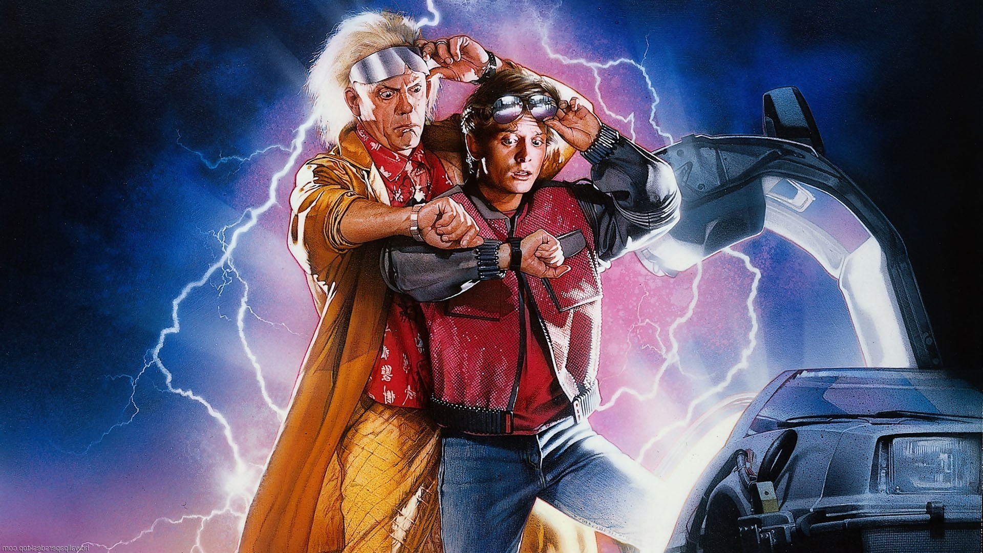 Back To The Future HD Wallpaper To Future Time Travel Wallpaper & Background Download