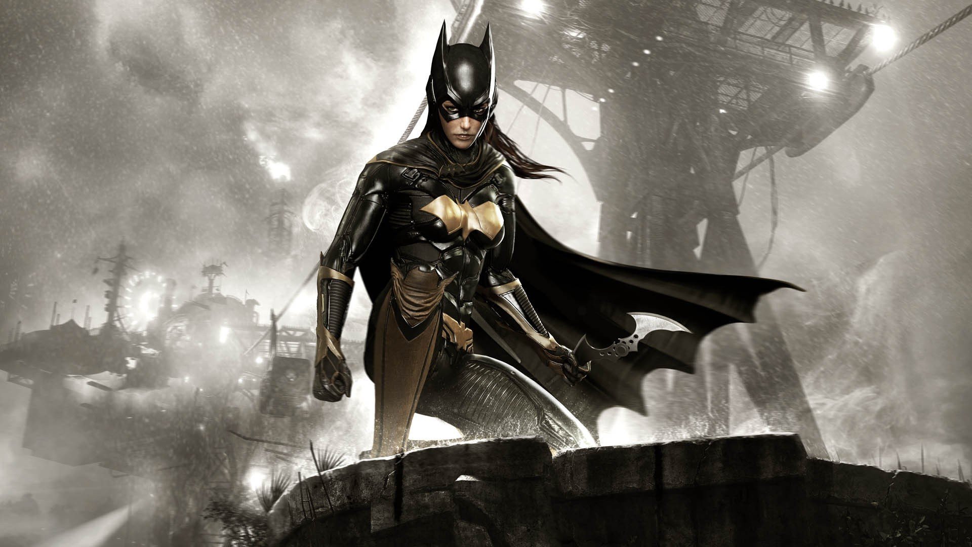 Wallpaper batgirl, superhero, batman: arkham knight desktop