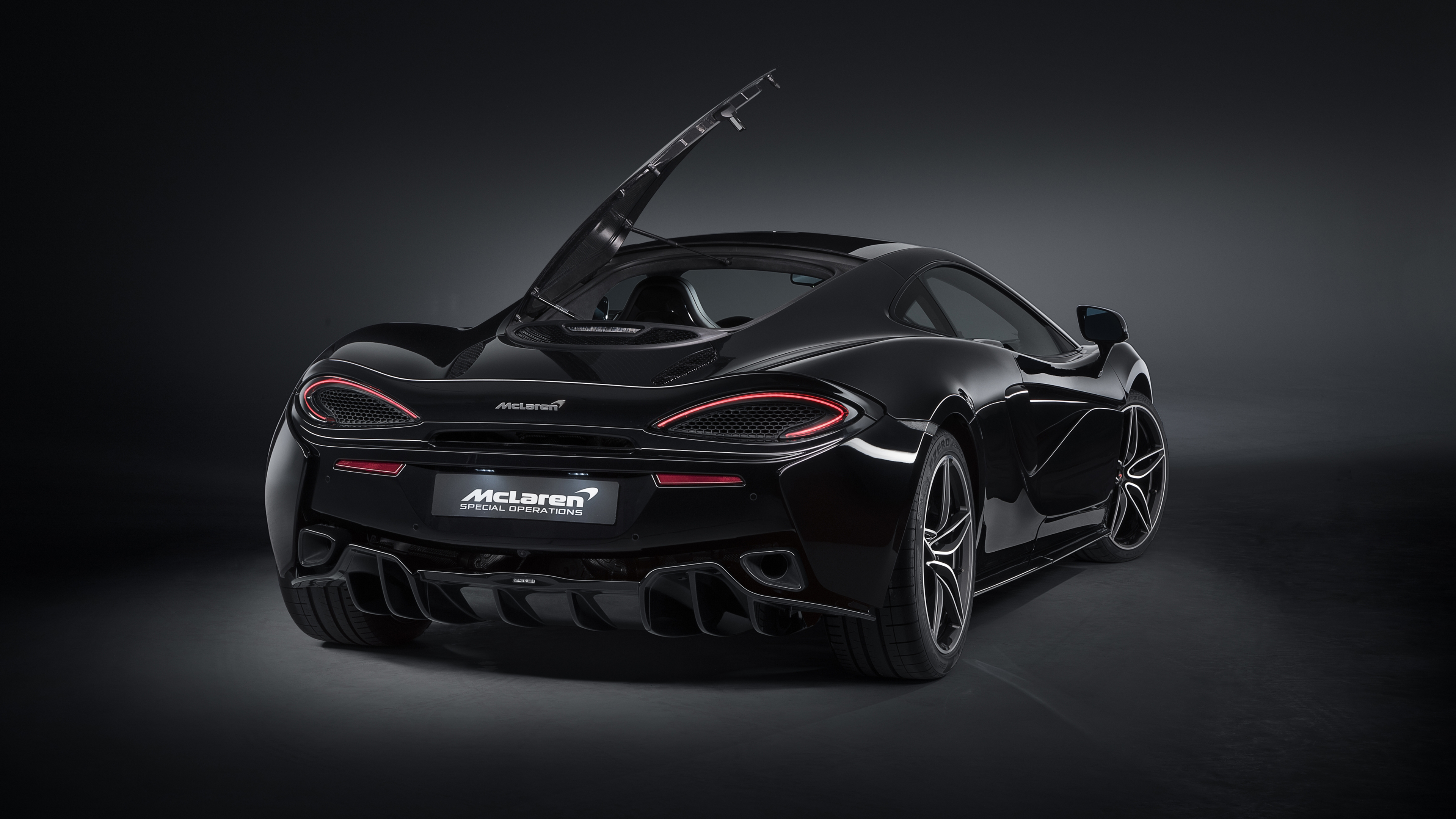 MSO McLaren 720S Black 4K 2 Wallpaper. HD Car Wallpaper
