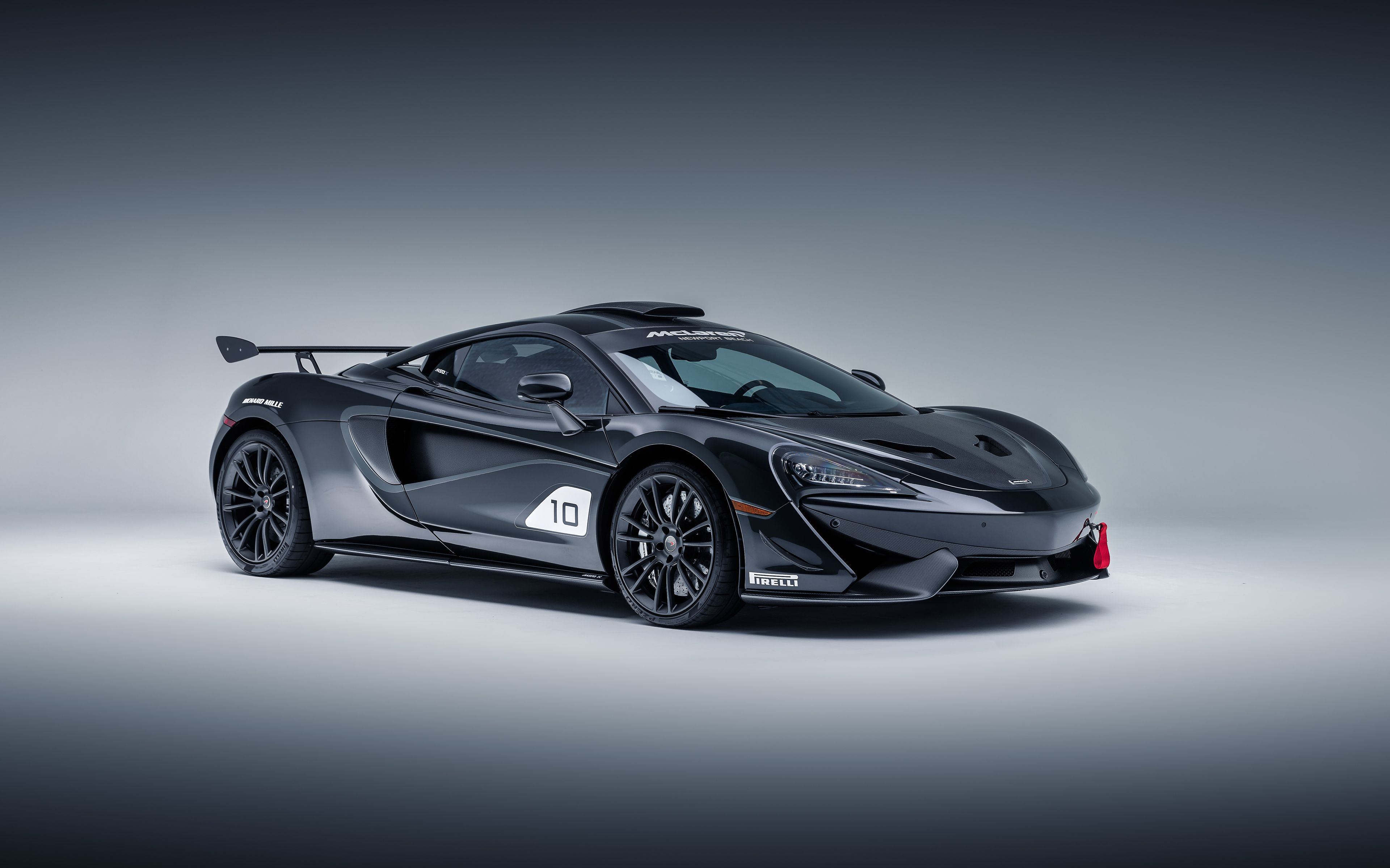 MSO McLaren X Grey Black Wallpaper
