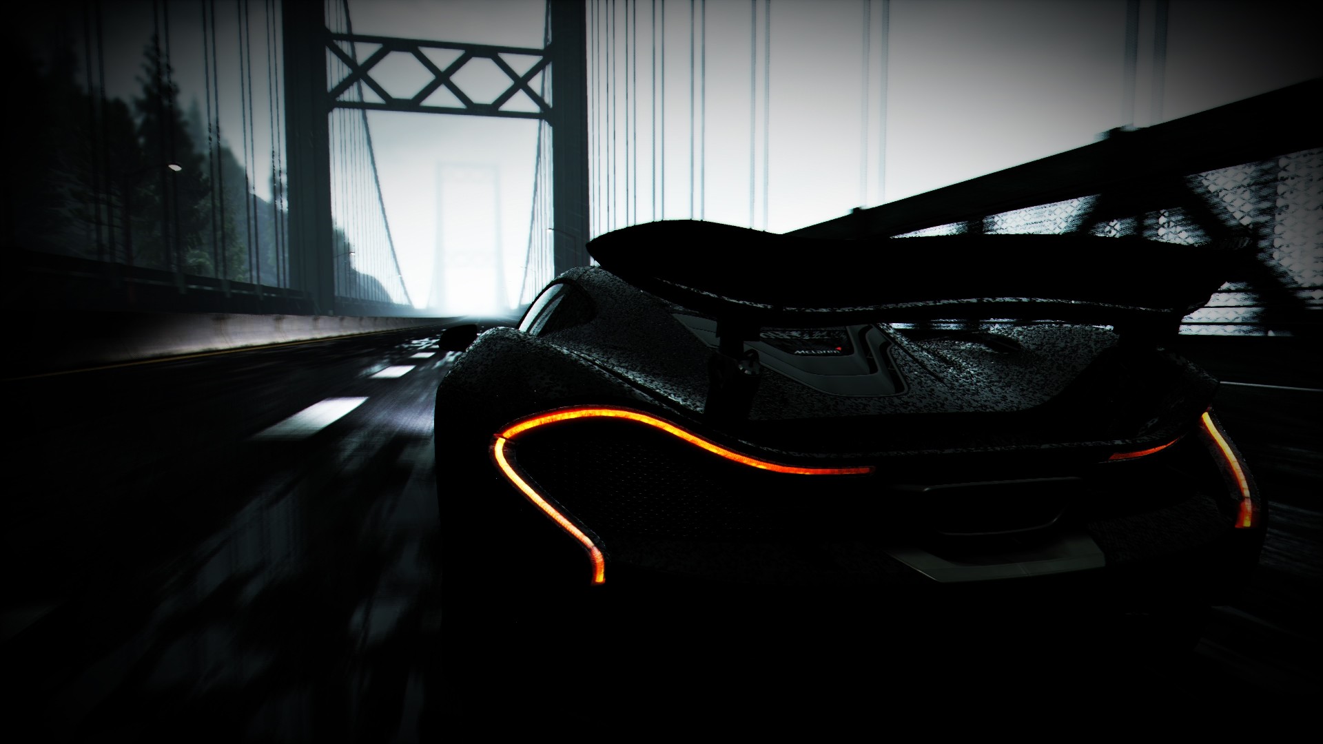McLaren P1 Project Cars McLaren Video Games Car Vehicle Wallpaper:1920x1080