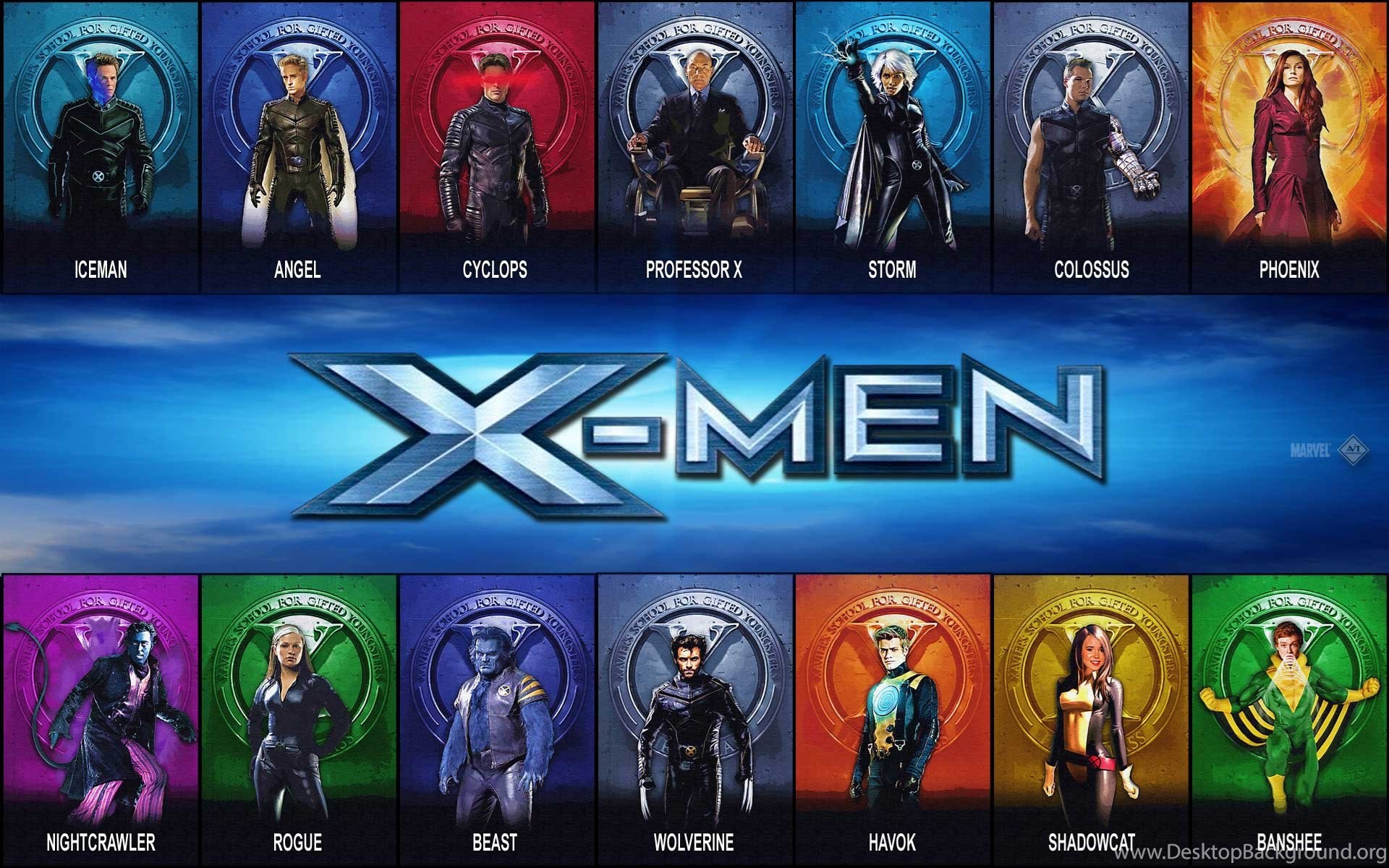 Wallpaper X Men Free 1920x1200 Desktop Background