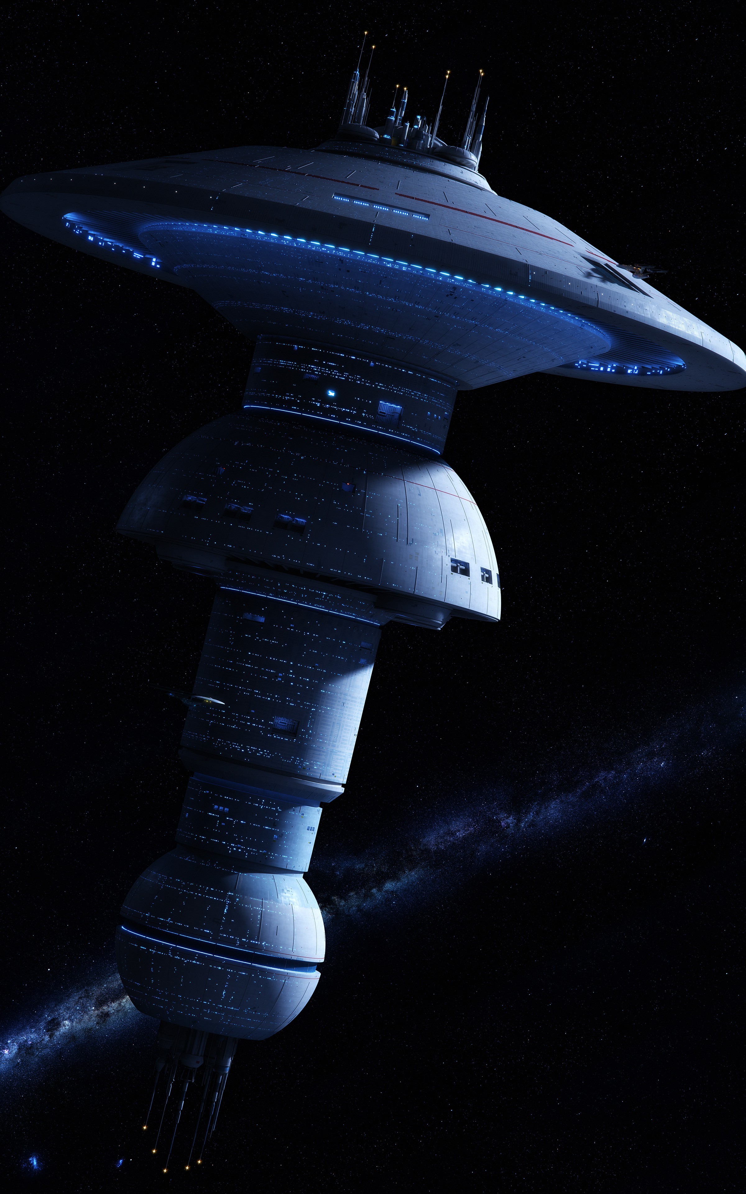 Star Trek, Space Station, Space, Portrait Display Wallpaper HD / Desktop and Mobile Background