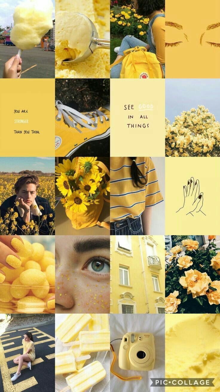 Aesthetic pastel wallpaper. Yellow aesthetic pastel, Tumblr yellow, Pastel aesthetic