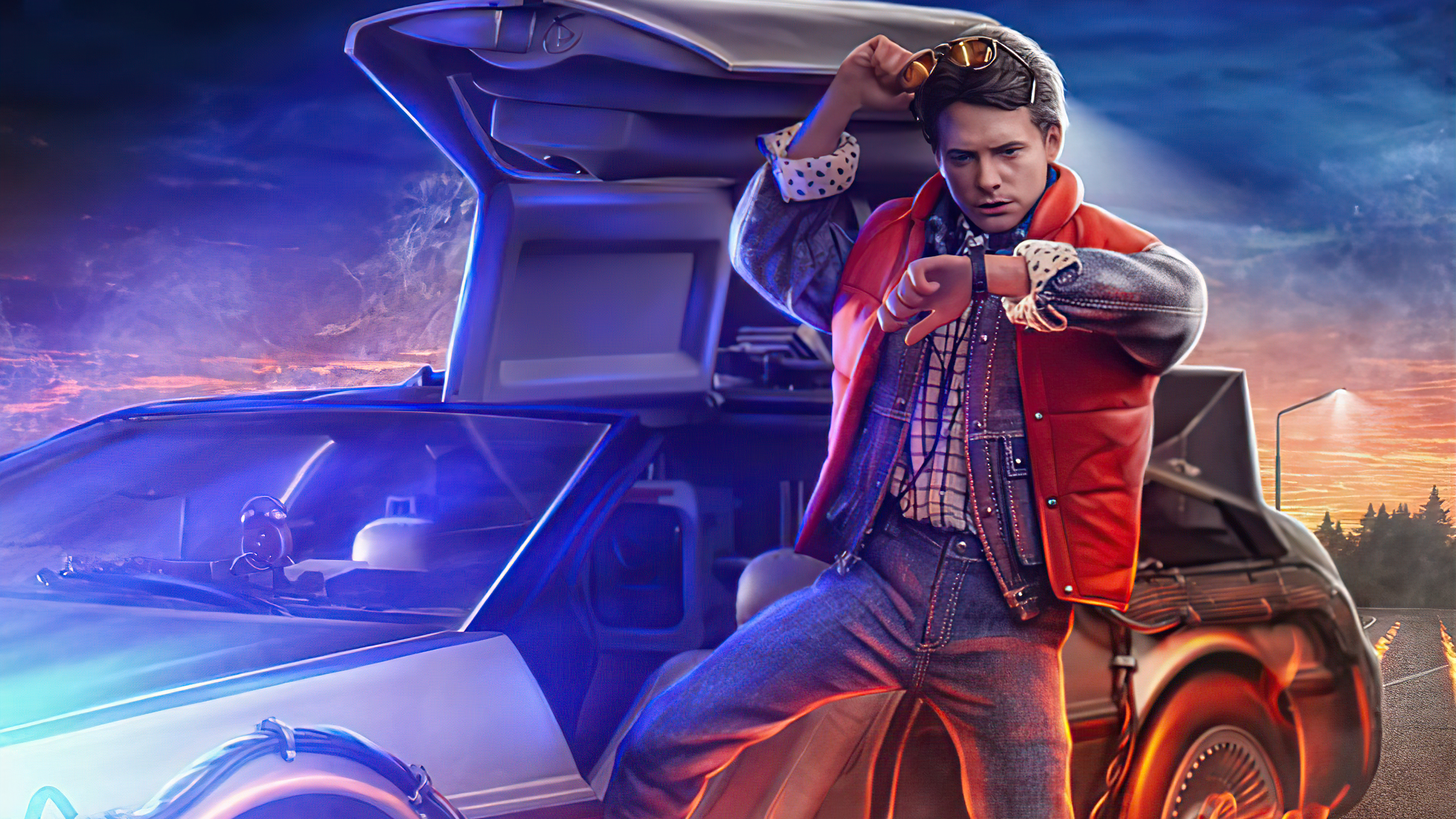 Back To The Future Marty Poster, HD Movies, 4k Wallpaper, Image, Background, Photo and Picture
