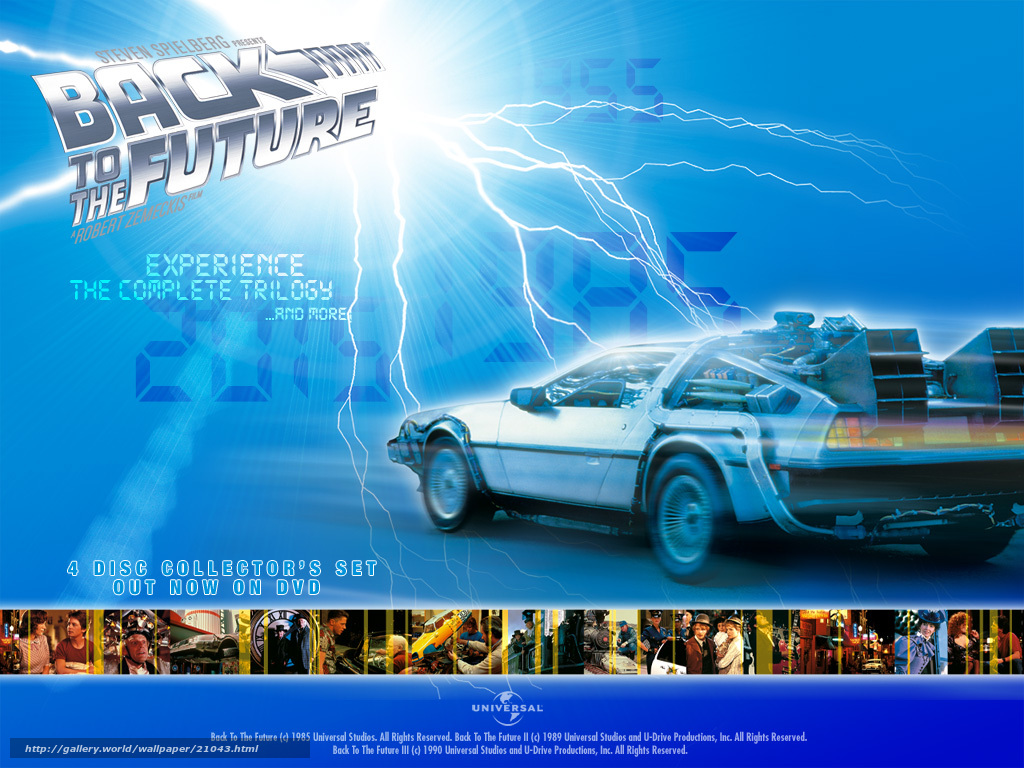 Download wallpaper Back to the Future, Back to the Future, film, movies free desktop wallpaper in the resolution 1024x768
