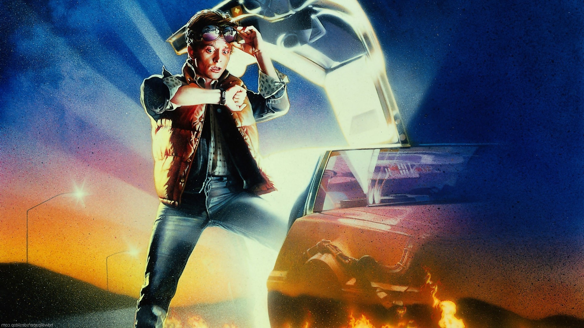 Back To The Future, DeLorean, Movies, Time Travel Wallpaper HD / Desktop and Mobile Background
