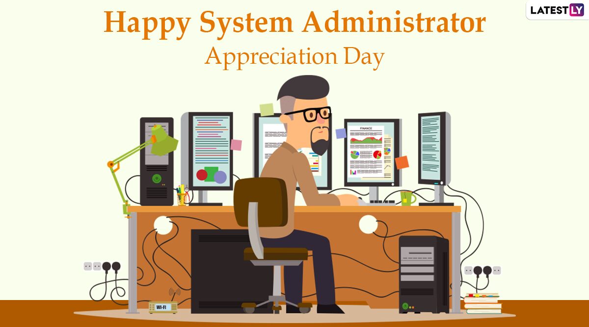 System Administrator Appreciation Day 2020 Image & HD Wallpaper for Free Download Online: Wish Happy SysAdmin