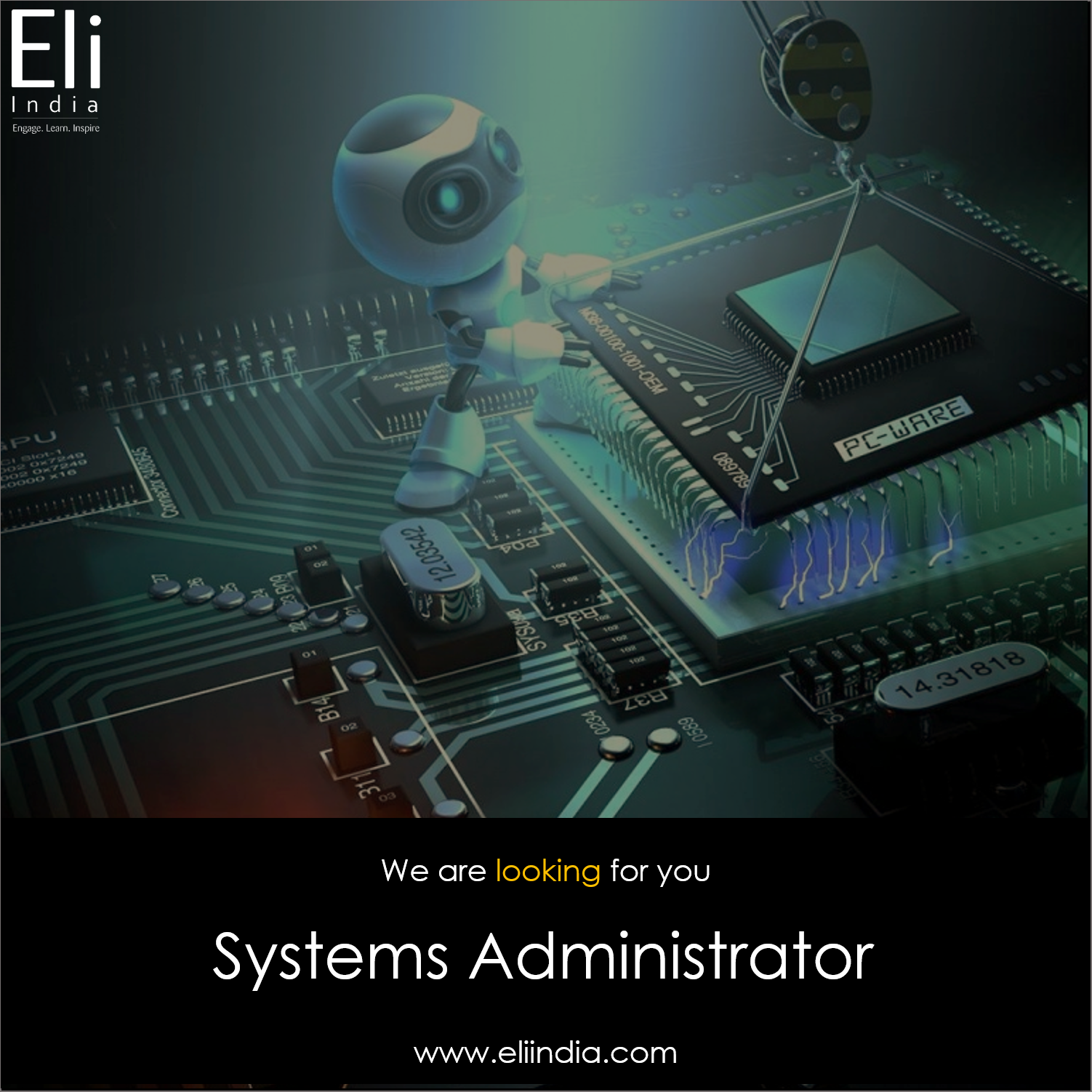 Systems Administrator Jobs and Openings Chennai India. Technology wallpaper, Electronic engineering, Electronics projects