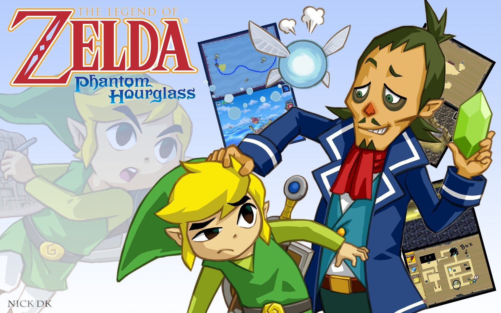 The Legend of Zelda: Phantom Hourglass HD Wallpaper and Background Image
