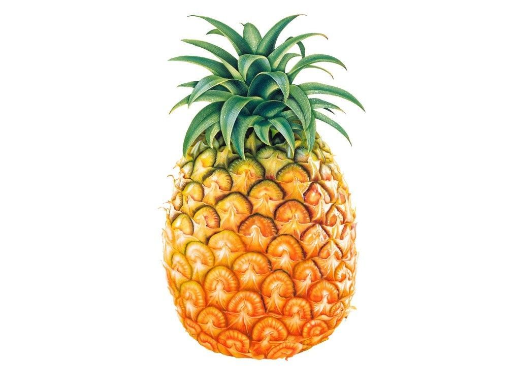 Fresh Pineapple Wallpaper
