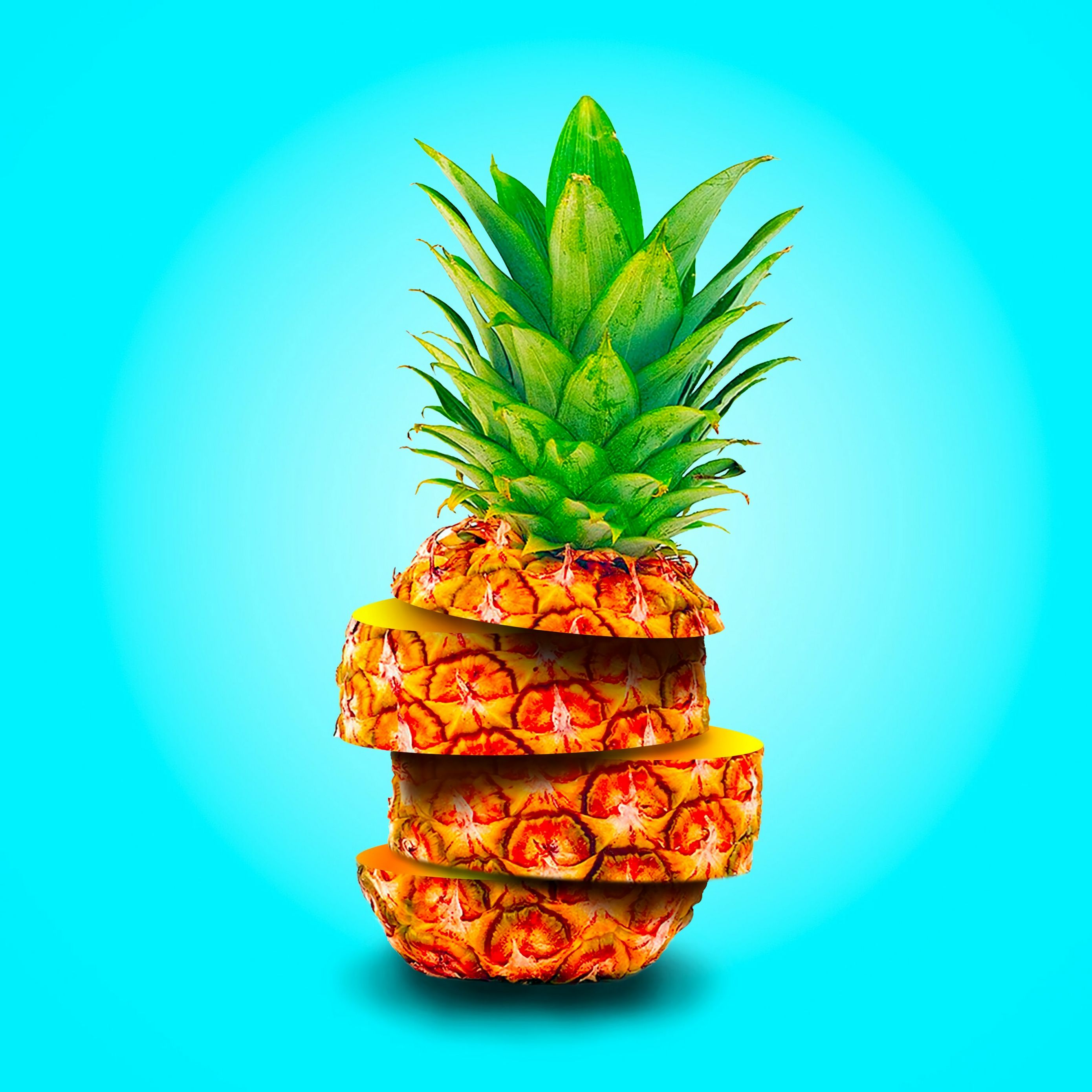 Download wallpaper 2780x2780 pineapple, fruit, exotic, slices ipad air, ipad air ipad ipad ipad mini ipad mini ipad mini ipad pro 9.7 for parallax HD background